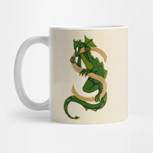 Green Dragon Letter S 2023 Mug